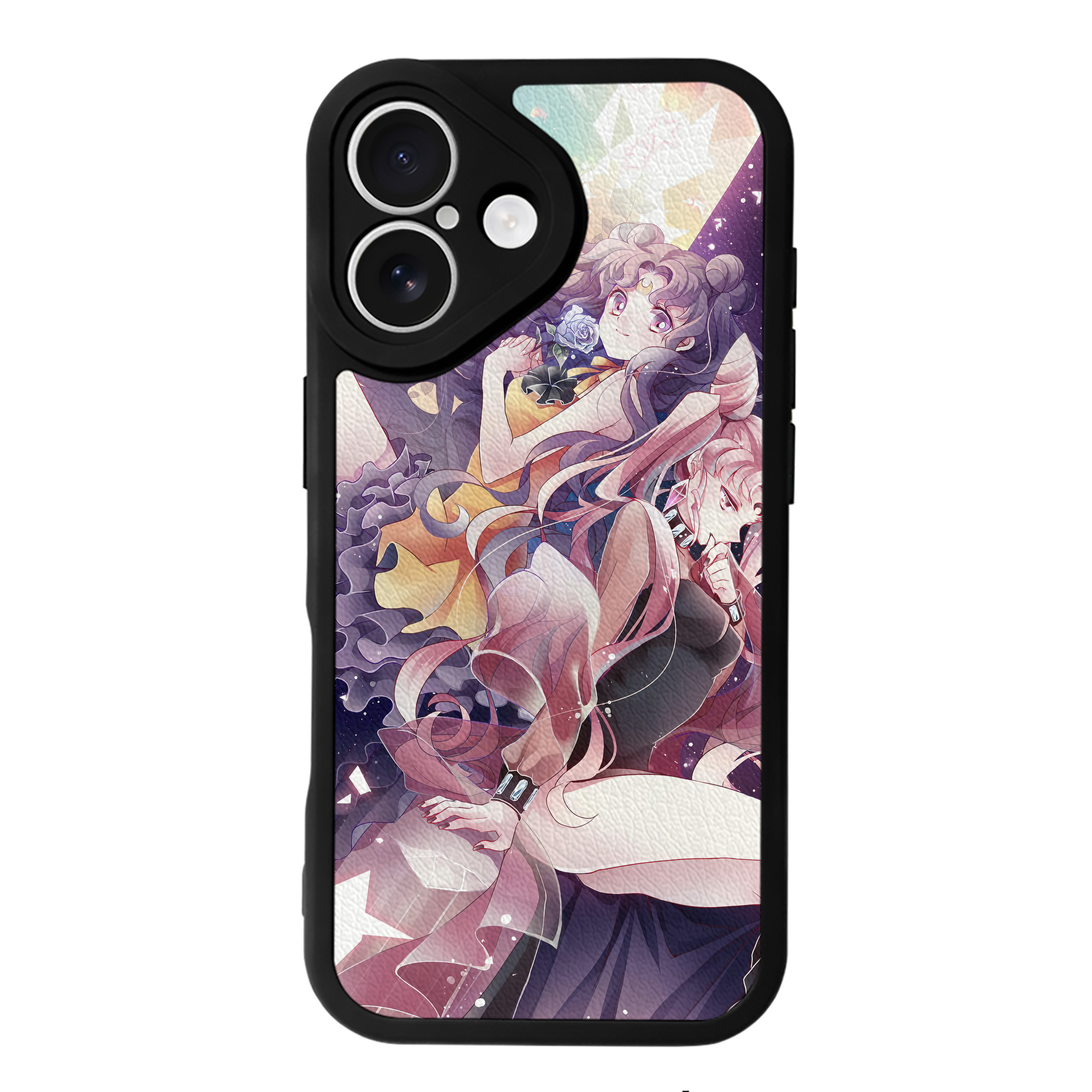 （画像用） 美少女戦士セーラームーン Sailor Moon 【iPhone 16シリーズ対応】シリコンスマホケース（レザー調） 材質：シリコン
